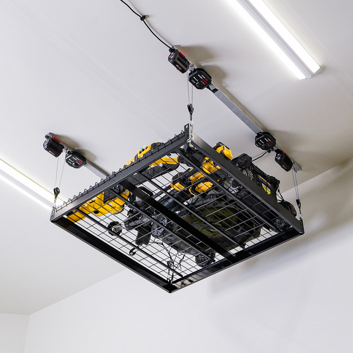 4' x 4' Garage Storage Lift Platform - 365 lbs By SmarterHome