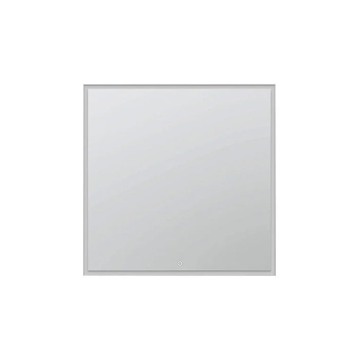 Aquadom Edge 30'' × 32'' LED Lighted Bathroom Mirror