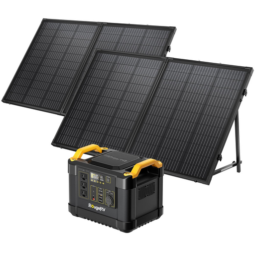 BougeRV  1120Wh Portable Solar with 260W Solar Panels Kit KIT118-2