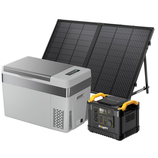 BougeRV 130W Starter Solar Kit For Outdoor Travel KIT02803