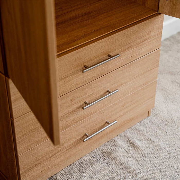 Queen Size Murphy Bed with Couch & Large Storage Cabinet | Inovabed