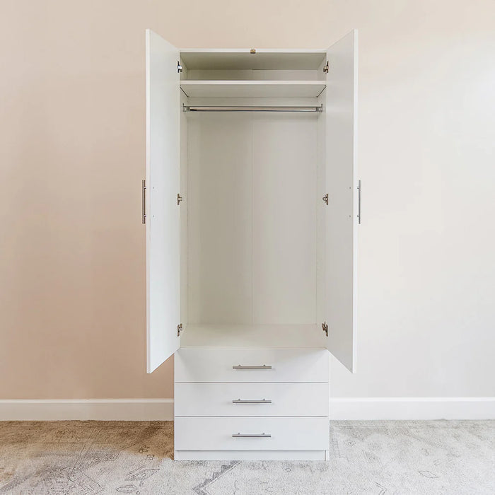 Queen Size Murphy Bed with Couch & Large Storage Cabinet | Inovabed