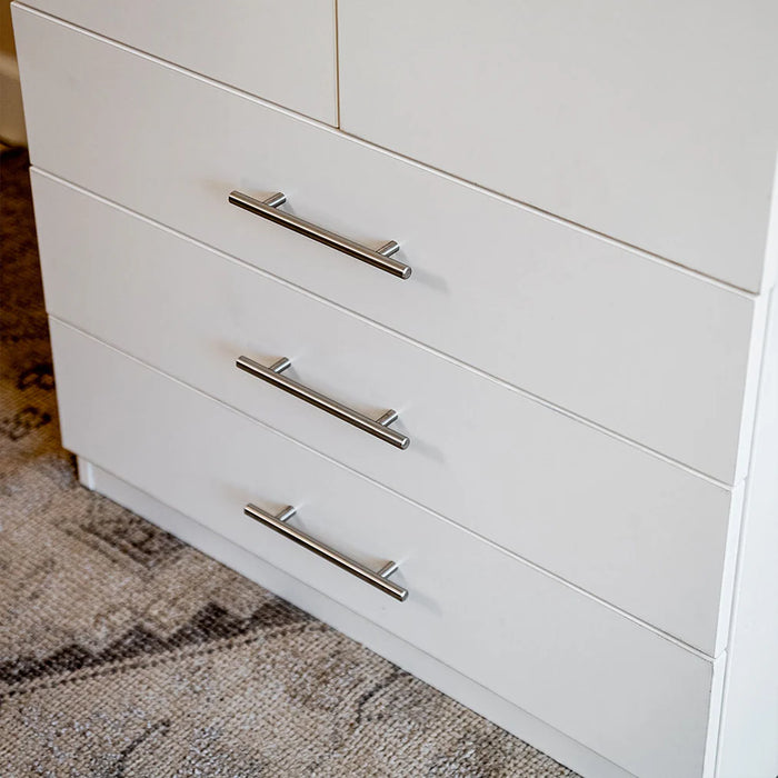 Queen Size Murphy Bed with Couch & Large Storage Cabinet | Inovabed