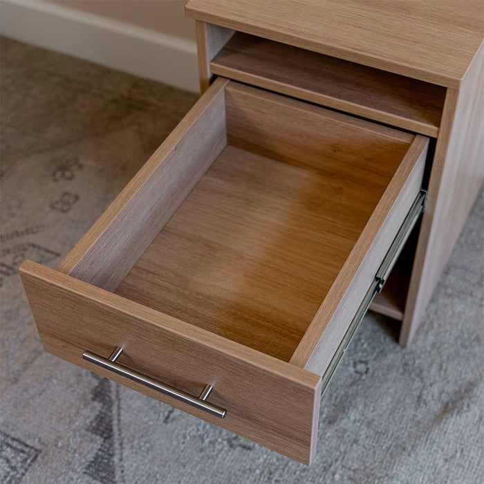 Queen Size Murphy bed with Couch & two Nightstands | Inovabed