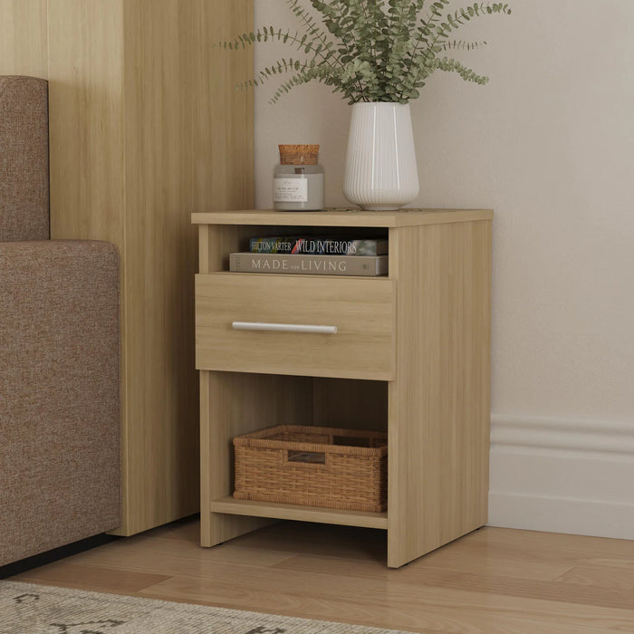 Queen Size Murphy bed with Couch & two Nightstands | Inovabed