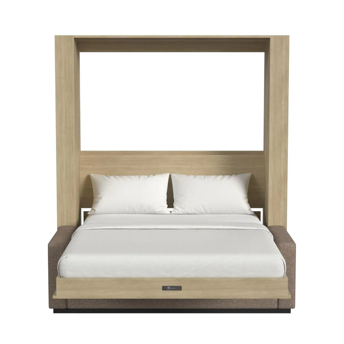 Queen Size Murphy bed with Couch & two Nightstands | Inovabed