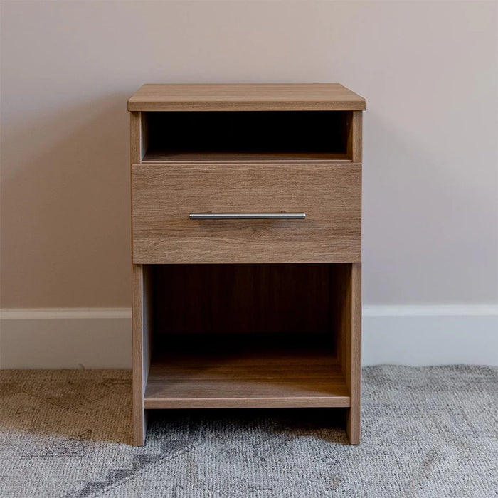 Queen Size Murphy bed with Couch & two Nightstands | Inovabed