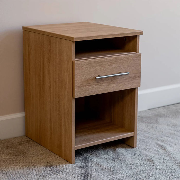 Queen Size Murphy bed with Couch & two Nightstands | Inovabed