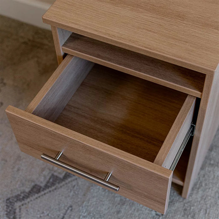 Queen Size Murphy bed with Couch & two Nightstands | Inovabed