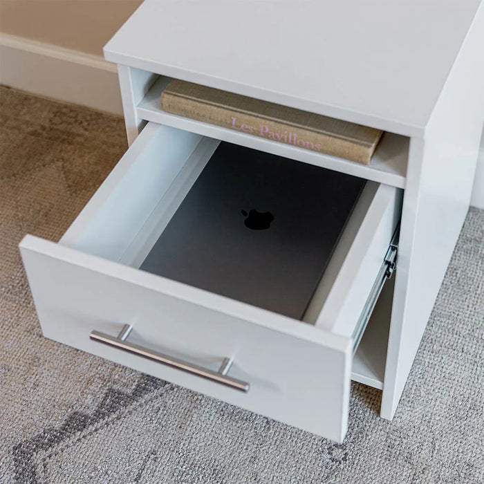 Queen Size Murphy bed with Couch & two Nightstands | Inovabed