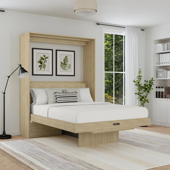 Queen Size Murphy Bed with Desk | Inovabed