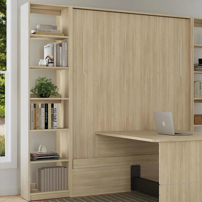 Queen Size Murphy Bed with Desk | Inovabed