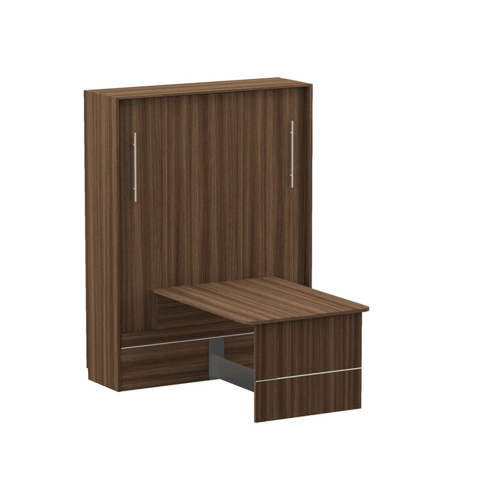 Queen Size Murphy Bed with Desk | Inovabed