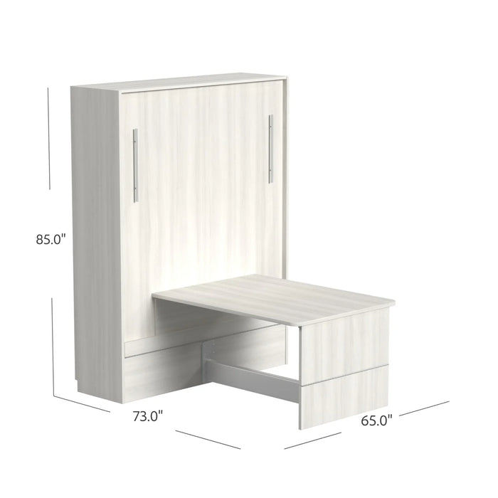 Queen Size Murphy Bed with Desk | Inovabed