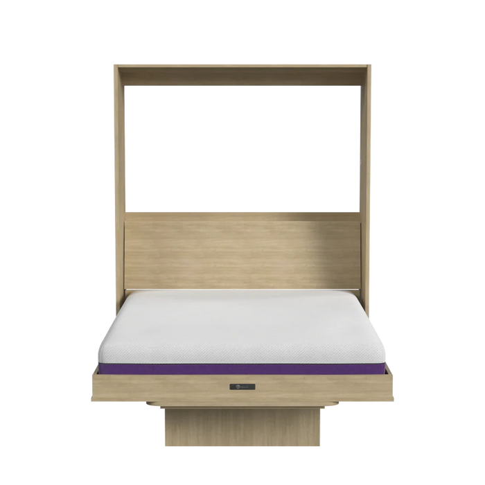 Queen Size Murphy Bed with Table and Side Cabinets | Inovabed