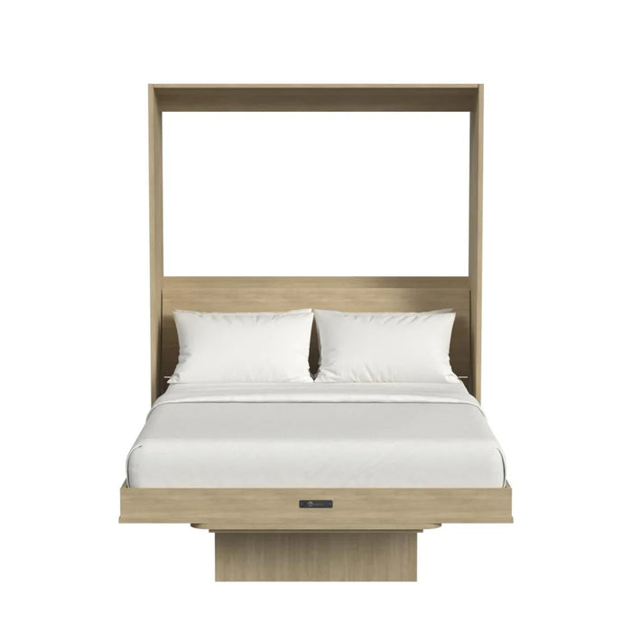 Queen Size Murphy Bed with Table and Side Cabinets | Inovabed