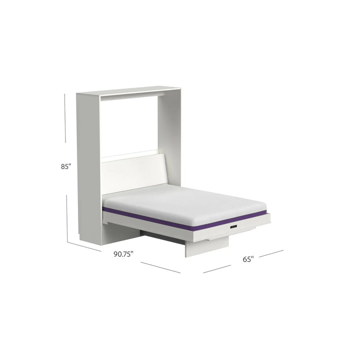 Queen Size Murphy Bed with Table and Side Cabinets | Inovabed