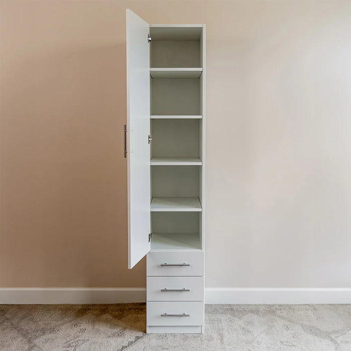 Queen Size Murphy Bed with Table and Side Cabinets | Inovabed