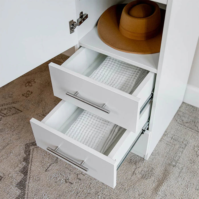 Queen Size Murphy Bed with Table and Side Cabinets | Inovabed