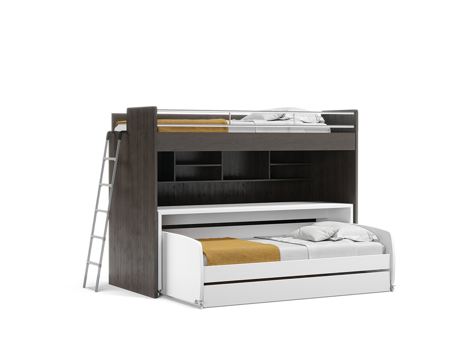 NEW Bel Mondo Twin-Over-Twin/Twin XL Bunk Bed Set – 4-in-1 Convertible Space-Saver