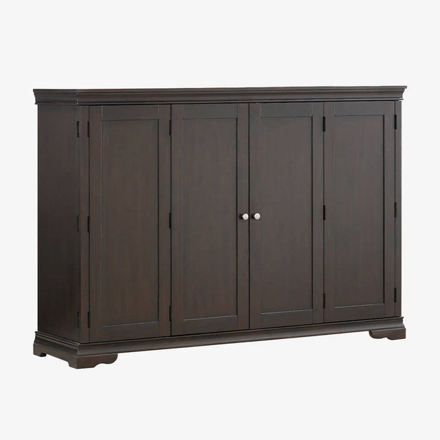 Night and Day Furniture Murphy Sealy San Sebastian Cabinet Bed, Queen, Espresso Finish