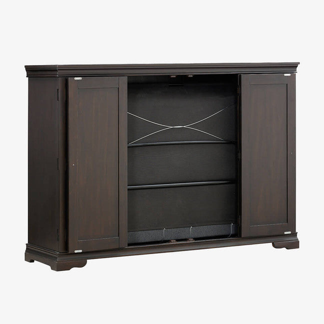 Night and Day Furniture Murphy Sealy San Sebastian Cabinet Bed, Queen, Espresso Finish