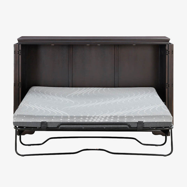 Night and Day Furniture Murphy Sealy San Sebastian Cabinet Bed, Queen, Espresso Finish