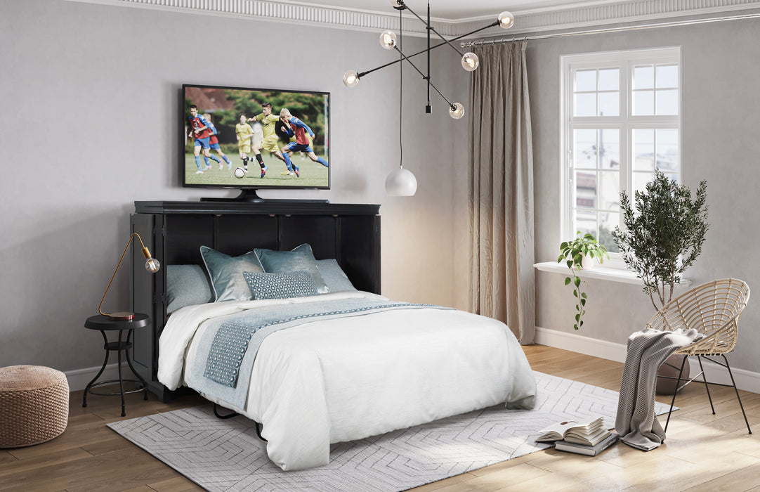 Night and Day Furniture Murphy Sealy San Sebastian Cabinet Bed, Queen, Espresso Finish