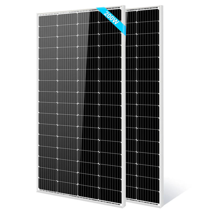 SunGoldPower 10PCS 200 Watt Monocrystalline Solar Panel SG-2P200WM