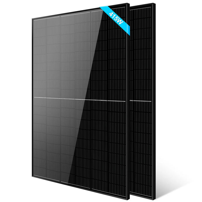 SunGoldPower 415 Watt Mono Black PERC Solar Panel Full Pallet (32 Panels ) SG-415WM