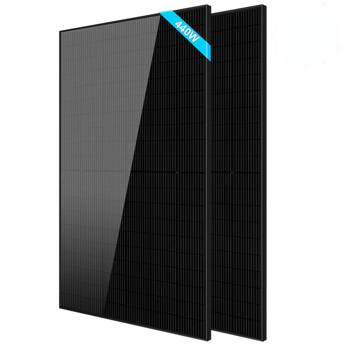SunGoldPower 440 Watt Mono Black PERC Solar Panel SG-440WM