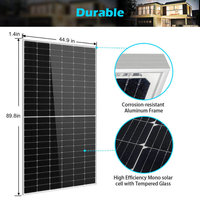 SunGoldPower 550 Watt Monocrystalline Solar Panel SG-550WM