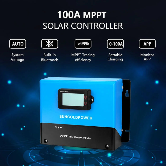 SunGoldPower Off-Grid Solar Kit 15000W 48VDC 120V/240V LifePo4 30.72KWH Lithium Battery 20 X 415 Watts Solar Panels SGR-15K20E