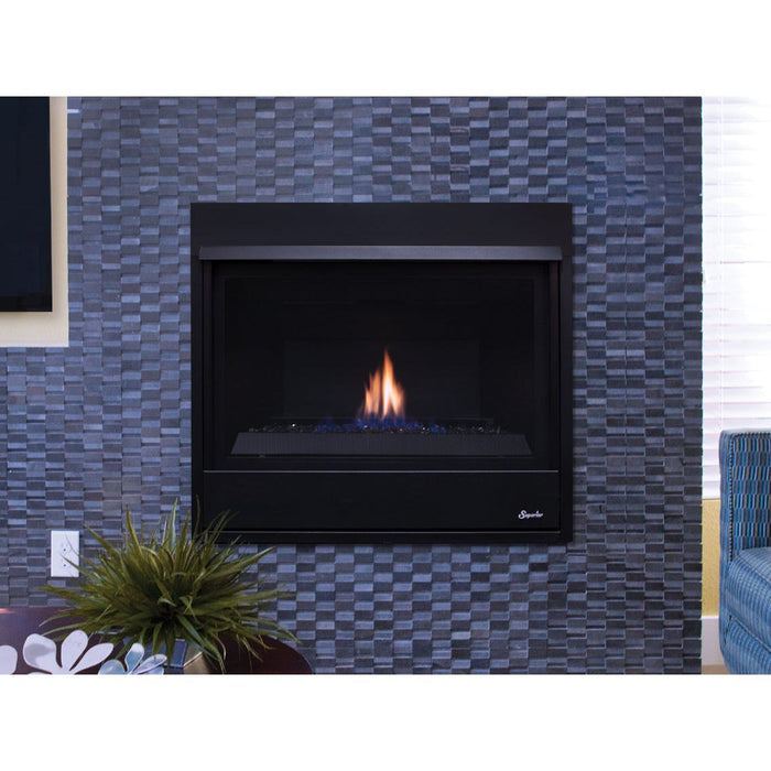 Superior  33'' Direct Vent  Contemporary Gas Fireplace Top Vent DRC2033TEN