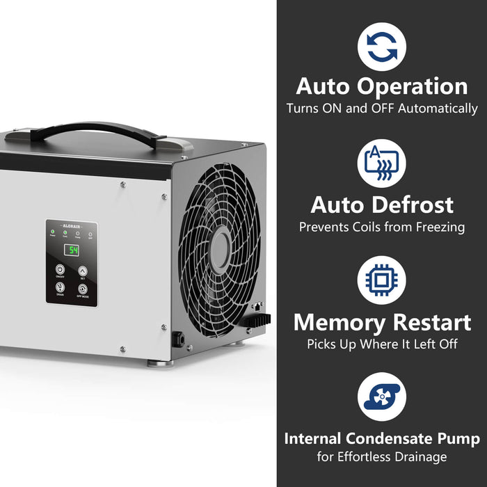 AlorAir 70 Pint Energy Star Crawl Space Dehumidifier HD35P