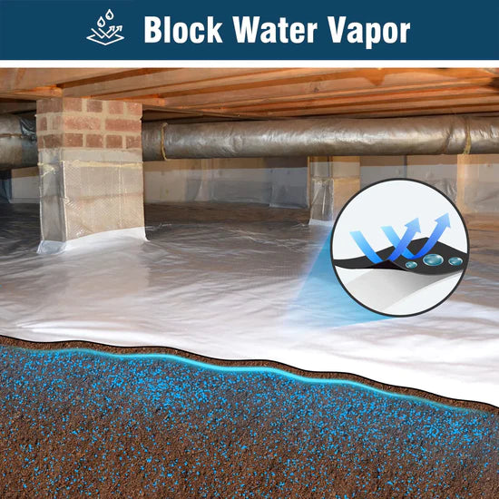 AlorAir Crawl Space Vapor Barrier