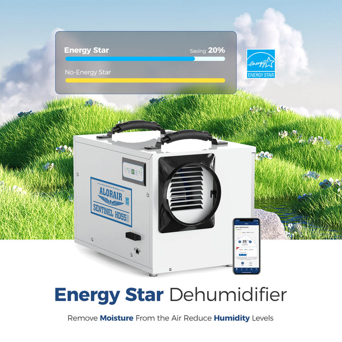 AlorAir Sentinel Dehumidifier with WiFi HD55S