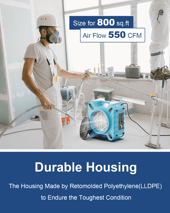 AlorAir PureAiro Air Scrubber HEPA Pro 870