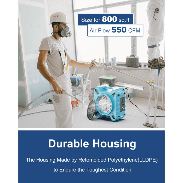 AlorAir PureAiro Air Scrubber HEPA Pro 870