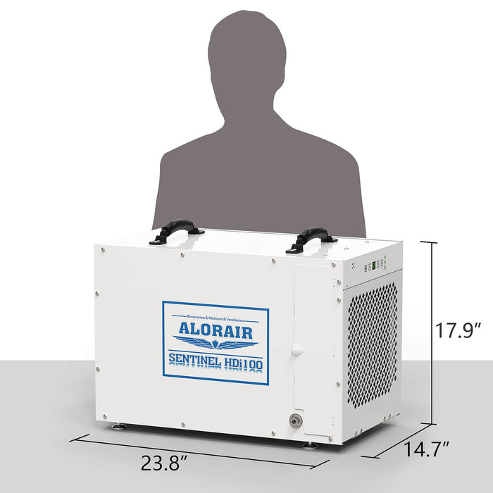 AlorAir Sentinel LGR Dehumidifier HDi100