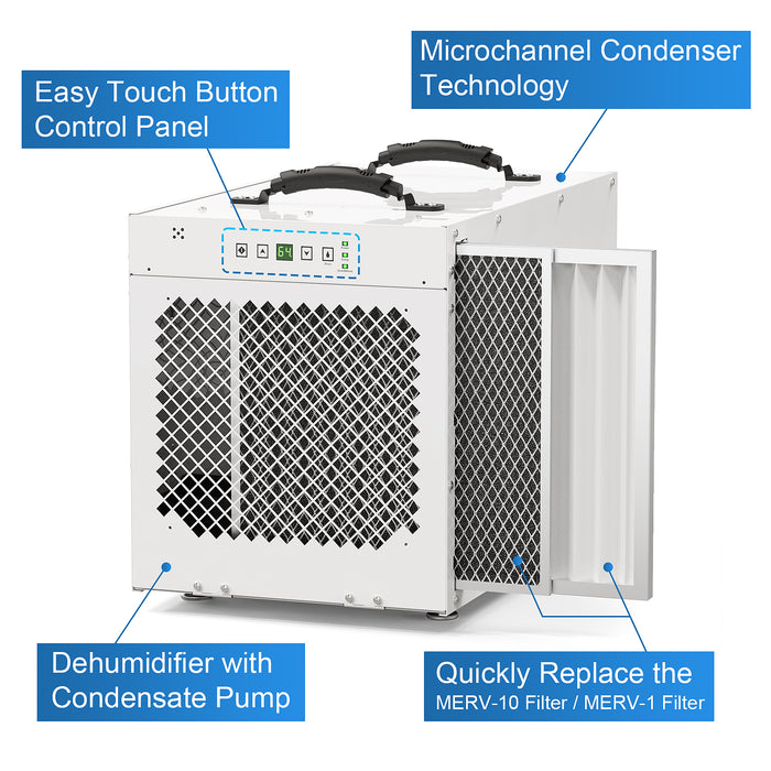 AlorAir Sentinel Commercial Dehumidifier HDi120