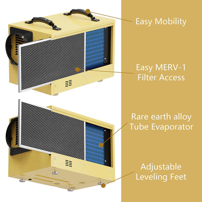 AlorAir Sentinel Conventional Dehumidifier (in Gold) HD55S