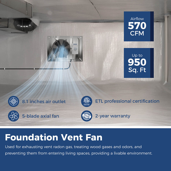 AlorAir Ventilation Fan VentirMax570S