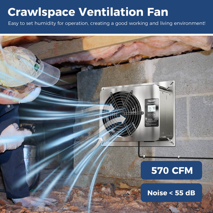 AlorAir Ventilator Fan VentirMax 570SD