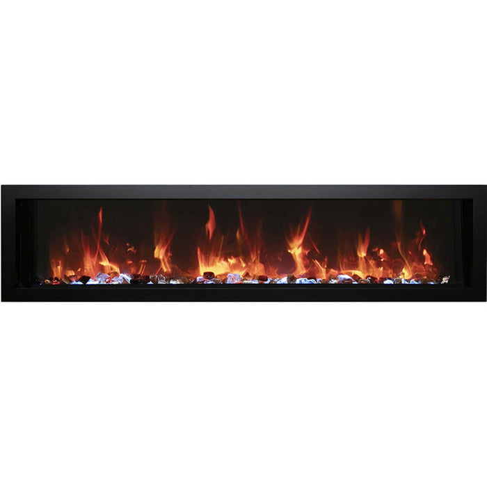 Amantii Panorama BI Extra Slim 60" Smart Electric Fireplace - BI-60-XTRASLIM