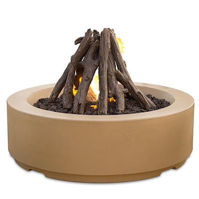 American Fyre Designs 48'' Louvre Round Fire Pit