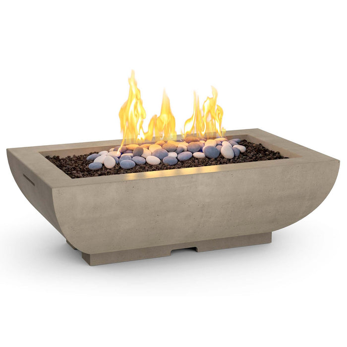 American Fyre Designs 50'' x 30'' Bordeaux Rectangle Fire Bowl