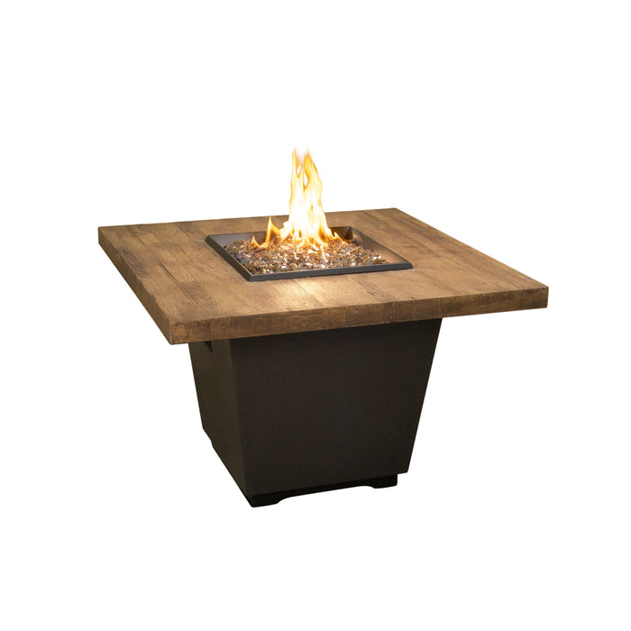 American Fyre Designs Cosmopolitan Square Outdoor Fire Table