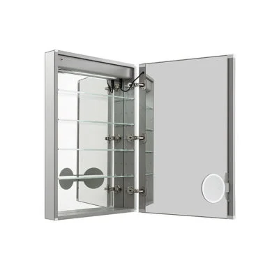 Aquadom Royale Plus 24'' × 30'' Right Hinge LED Lighted Medicine Cabinet