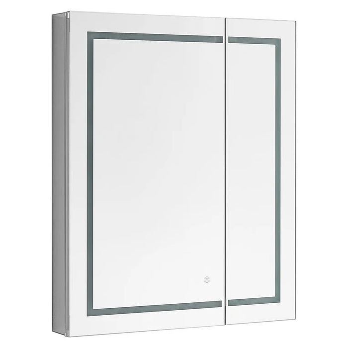 Aquadom Royale Plus 30'' × 30'' LED Lighted Medicine Cabinet